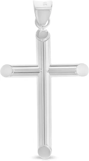 14K REAL Gold Classic Cross Pendant Religious Charm For Necklace or Chain - Multiple Styles