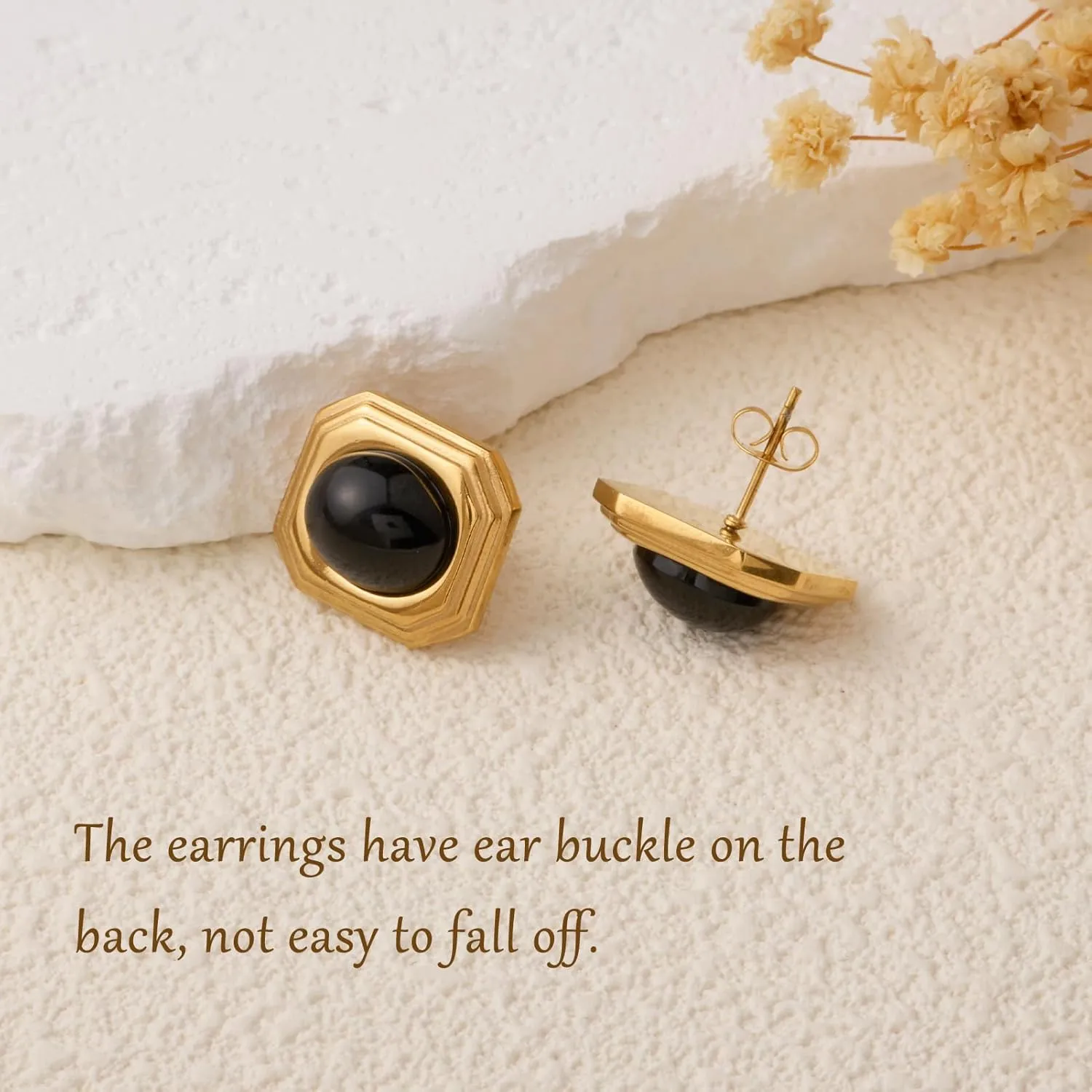 18K Gold Plated Earrings for Women Cute Earrings Chunky Drop Dangle Earrings Trendy Earrings Jewelry Gift for Women