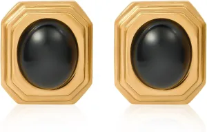18K Gold Plated Earrings for Women Cute Earrings Chunky Drop Dangle Earrings Trendy Earrings Jewelry Gift for Women