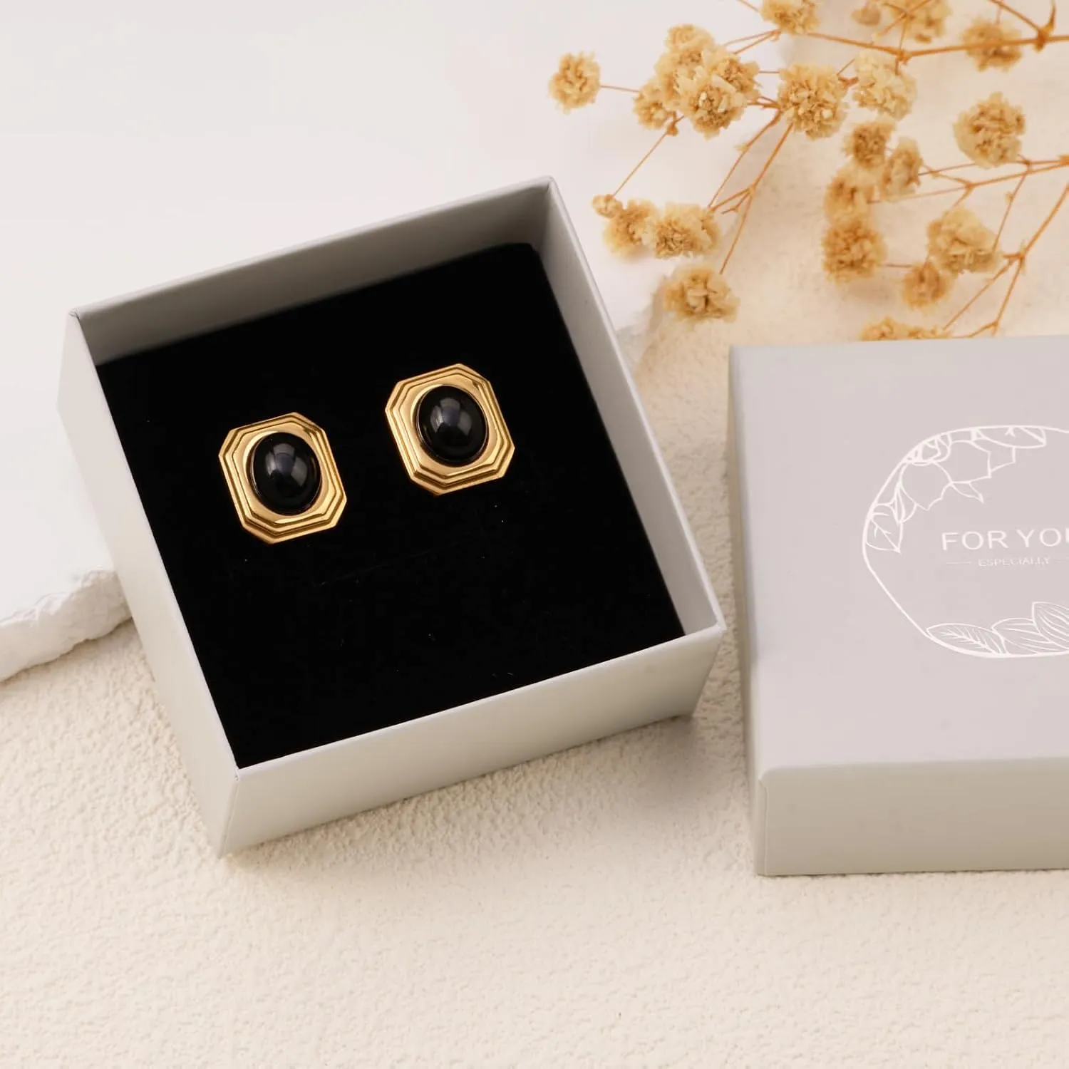 18K Gold Plated Earrings for Women Cute Earrings Chunky Drop Dangle Earrings Trendy Earrings Jewelry Gift for Women