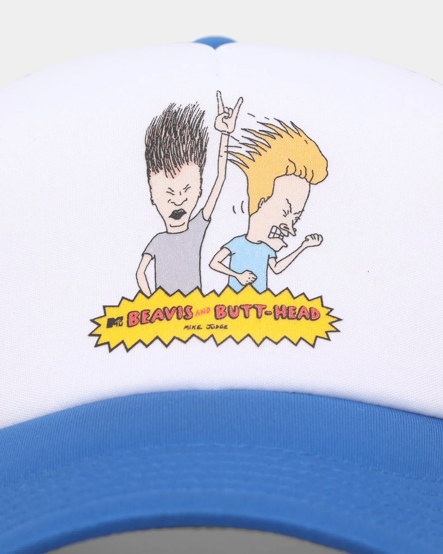 American Thrift American Thrift X Beavis & Butthead Rock Trucker Snapback White/Royal