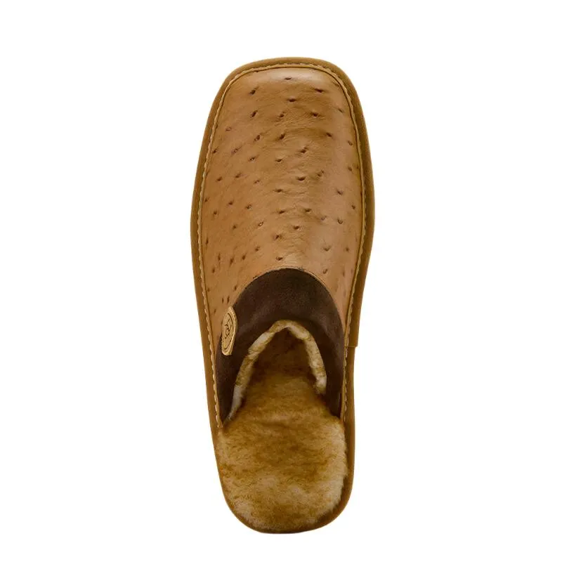 Ariat Ostrich Square Toe Men's Slipper