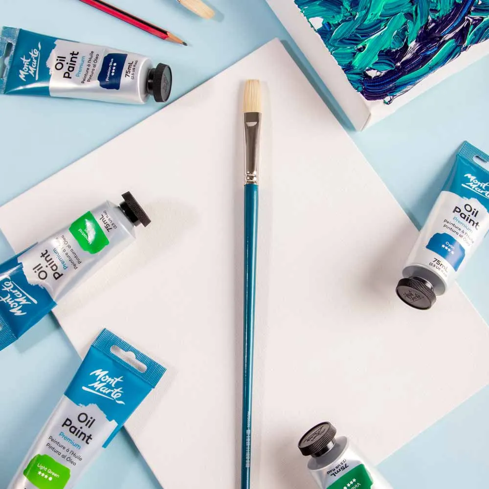 Artist Oil Brush Chungking Flat 16