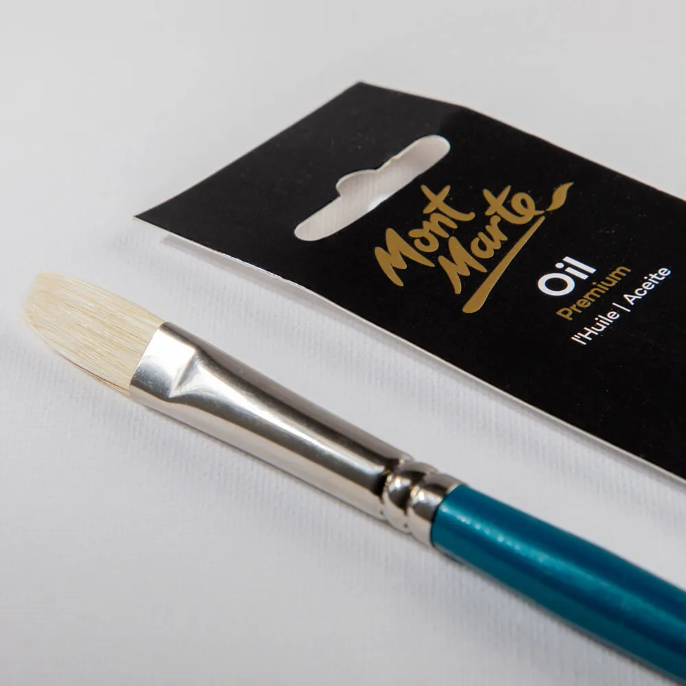 Artist Oil Brush Premium Chungking Flat 10