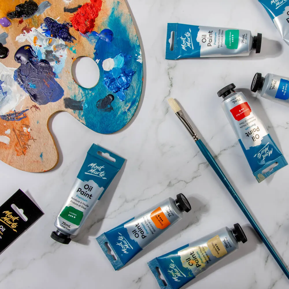 Artist Oil Brush Premium Chungking Flat 10