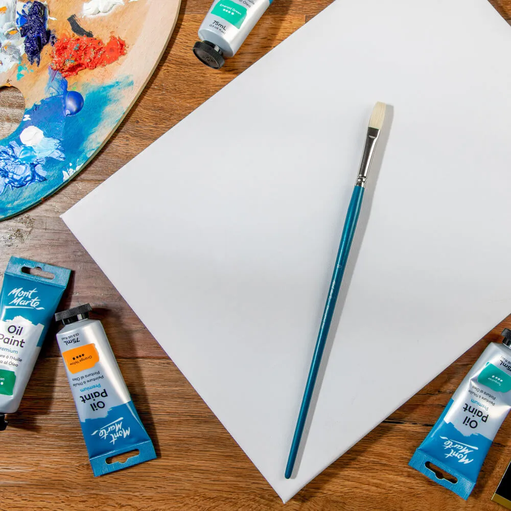 Artist Oil Brush Premium Chungking Flat 10