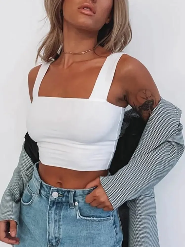 Casual Basic Crop T-Shirt