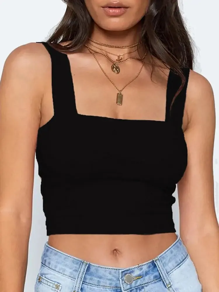 Casual Basic Crop T-Shirt