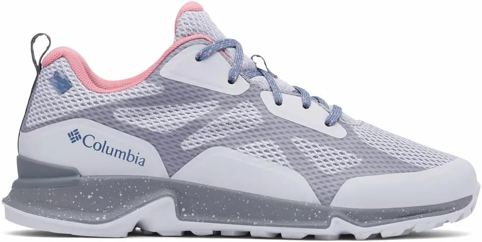 Columbia Women's Vitesse Outdry Performance Shoes, Waterproof & Breathable Hiking, Grey Ice/Canyon Rose, 9.5 Regular US