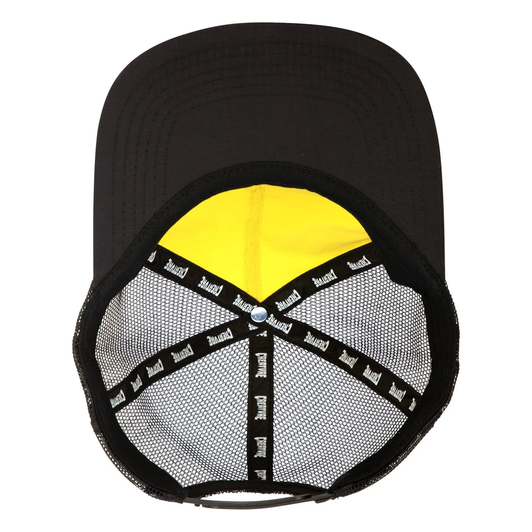 Creature Haunted Sea Mesh Trucker - Cornsilk