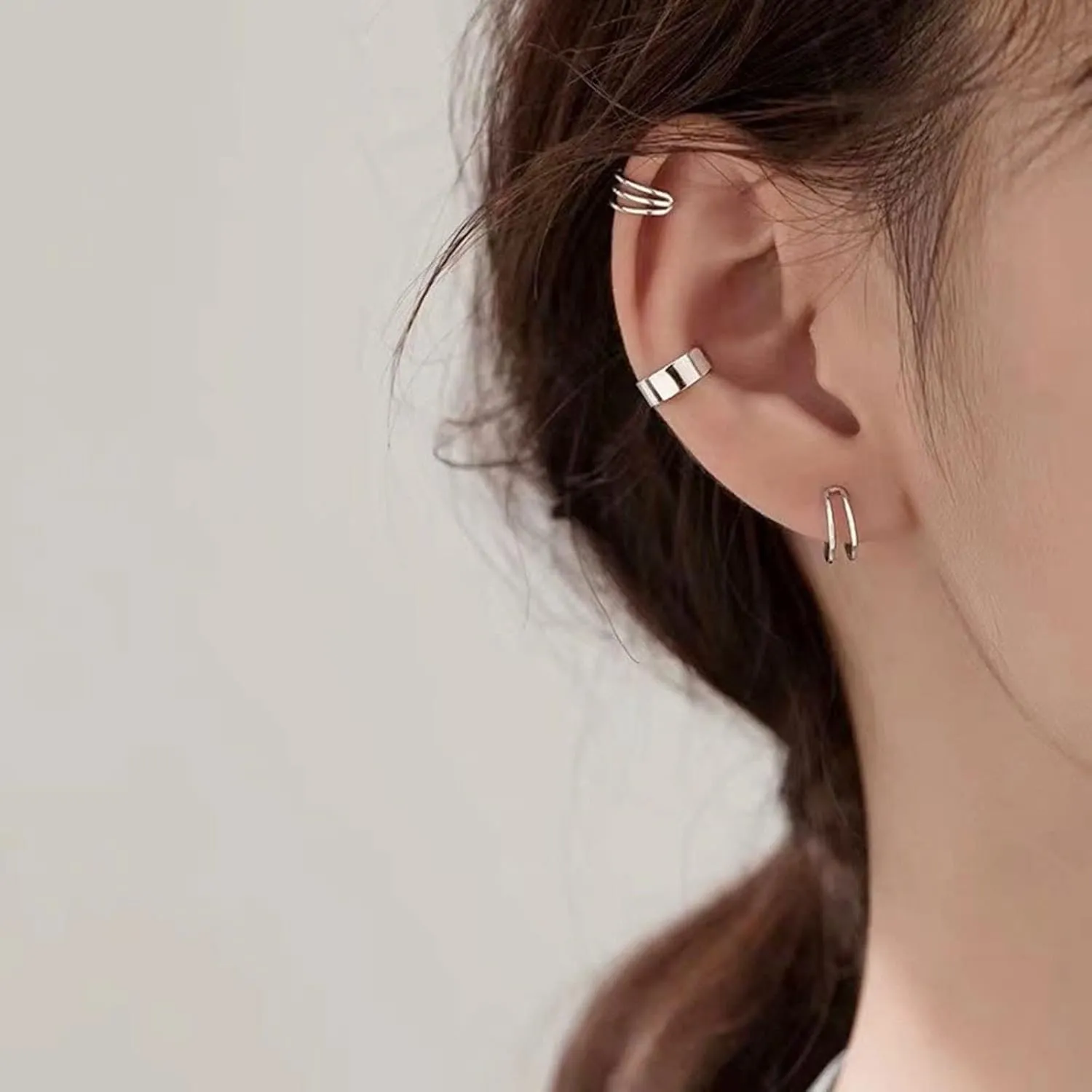 Cuff Earrings 925 Silver Ear Cuff Earrings Non Piercing Cartilage Cuff Earrings Conch Cuffs Earrings For Women