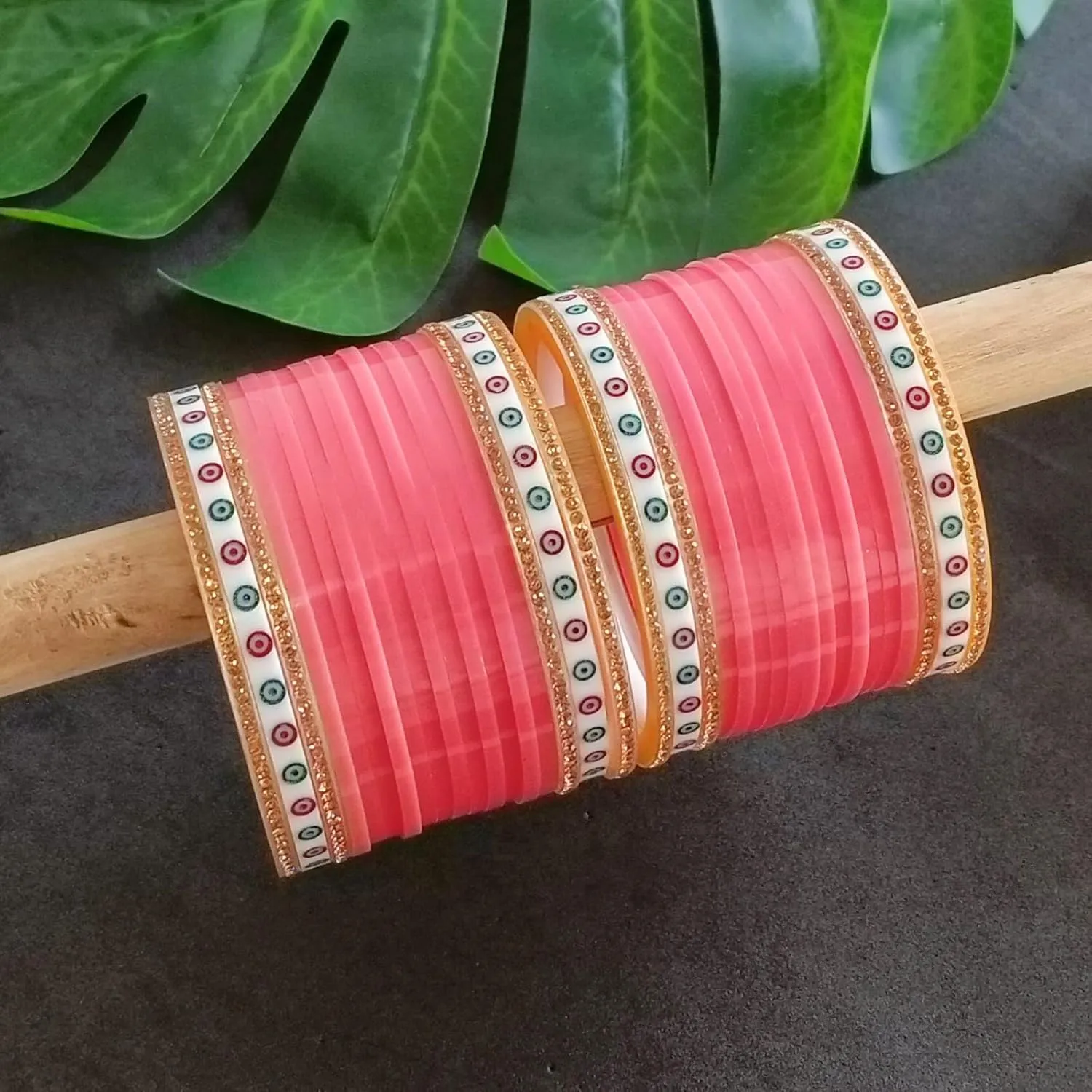Efulgenz Indian Bridal Bangle Bollywood Rhinestone CZ Crystal Traditional Bangle Bracelet Jewelry Set