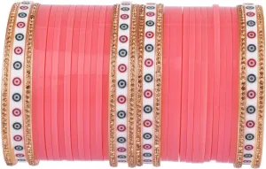 Efulgenz Indian Bridal Bangle Bollywood Rhinestone CZ Crystal Traditional Bangle Bracelet Jewelry Set