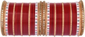 Efulgenz Indian Bridal Bangle Set Bollywood Rhinestone CZ Crystal Traditional Bangle Bracelet Jewelry