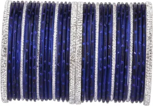 Efulgenz Indian Wedding Bridal Bangles for Women Metal Bangle Set Rhinestone CZ Crystal Bracelet Bangle Jewelry for Women