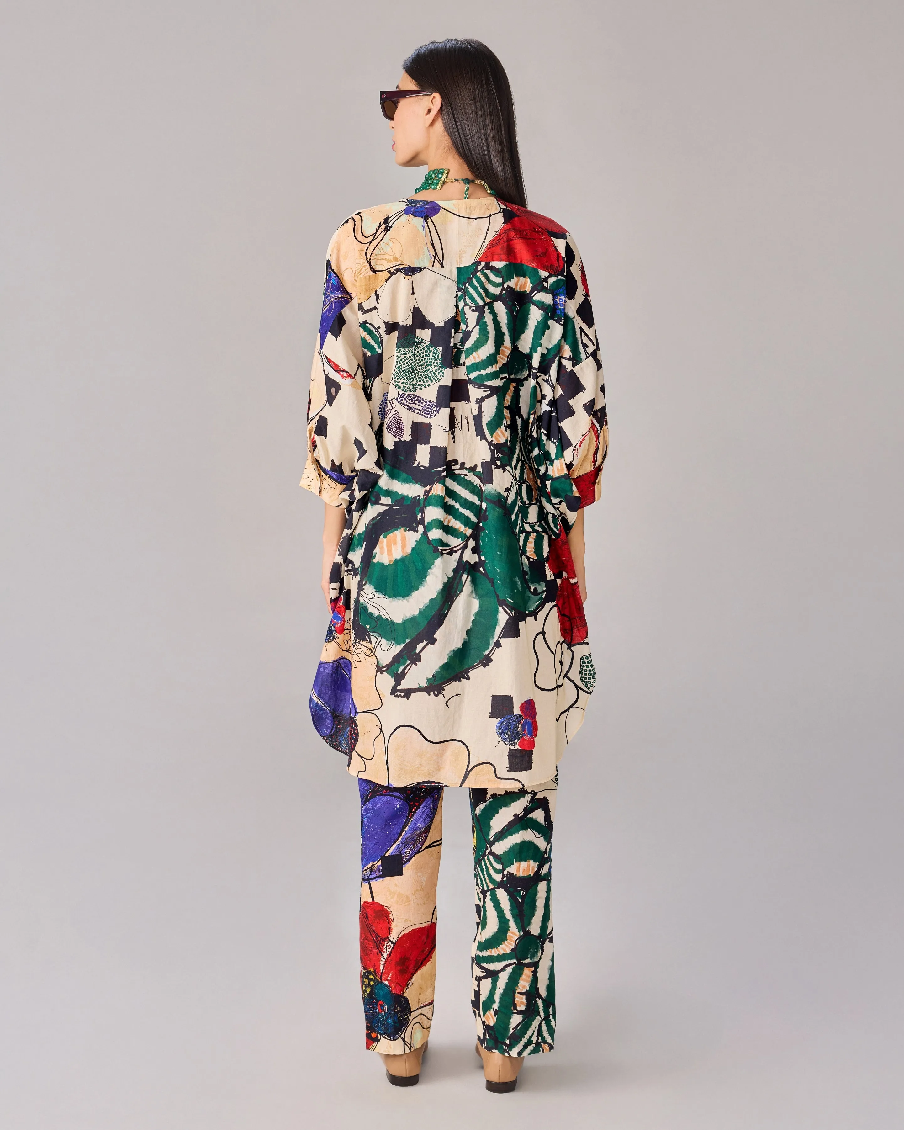Floral Akira Tunic Set