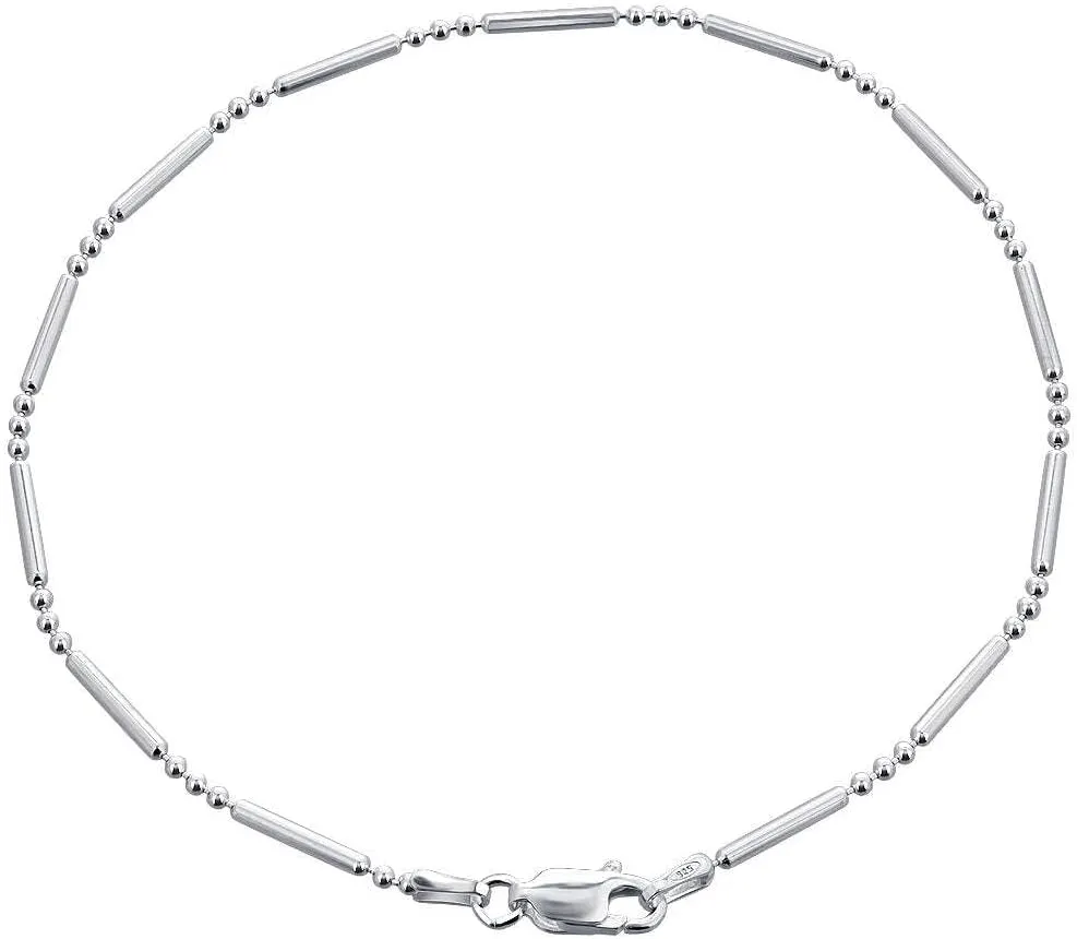 Gem Avenue Italian 925 Sterling Silver Lobster Clasp Foot Chain Anklet Ankle Bracelets