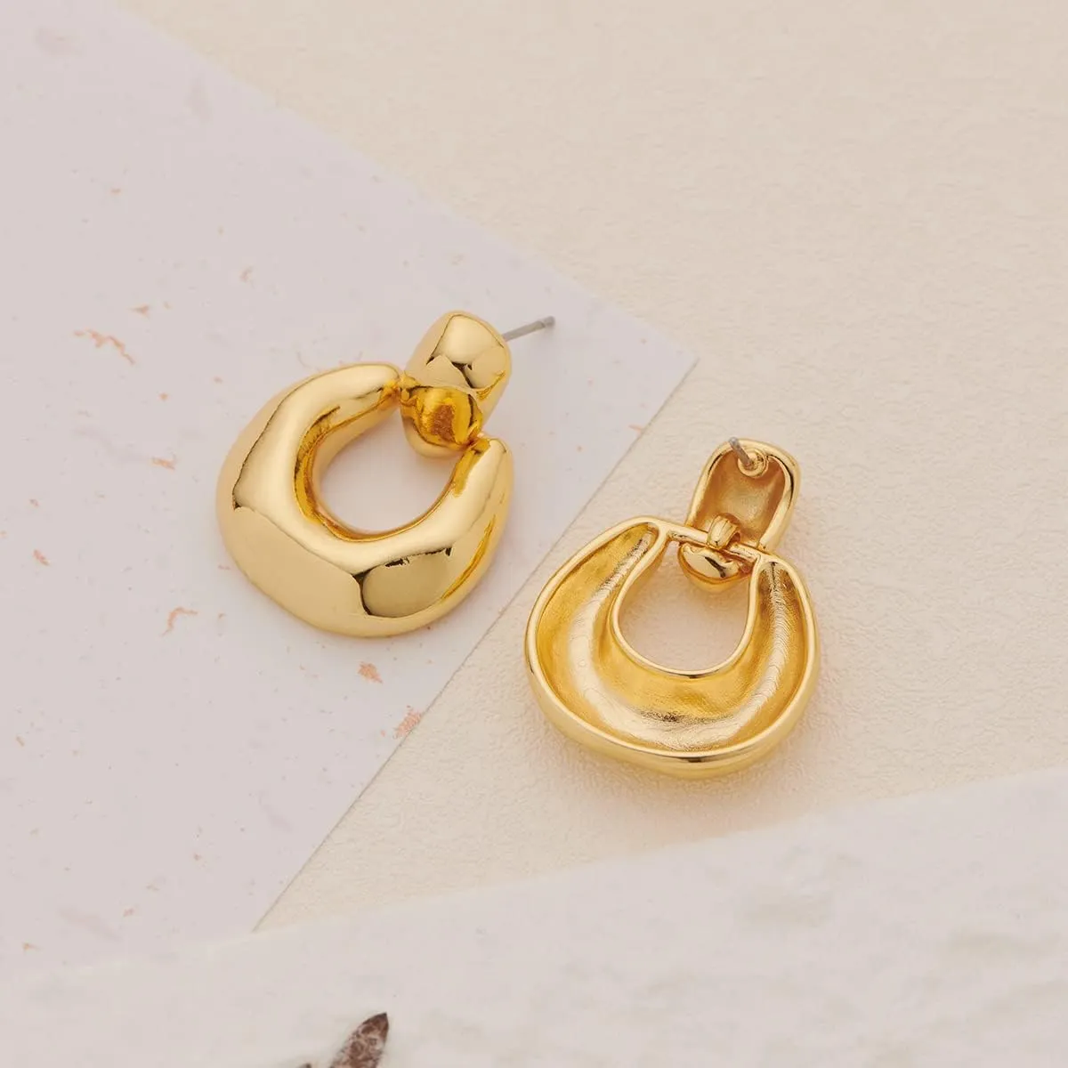 Gold Silver Hoop Dangle Earrings For Women Statement Retro Earrings Multiple Styles Jewelry for Birthday Party Jewelry