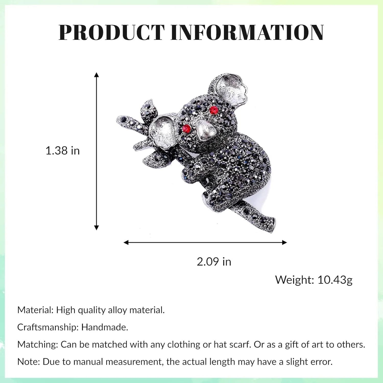 HETICA Animal Brooch for Women, Funny and Cute Flower Brooch Safety Pins Clothing Backpack Hat Decoration Enamel Pins Fashion Women Brooches and Pins Jewelry