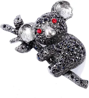 HETICA Animal Brooch for Women, Funny and Cute Flower Brooch Safety Pins Clothing Backpack Hat Decoration Enamel Pins Fashion Women Brooches and Pins Jewelry