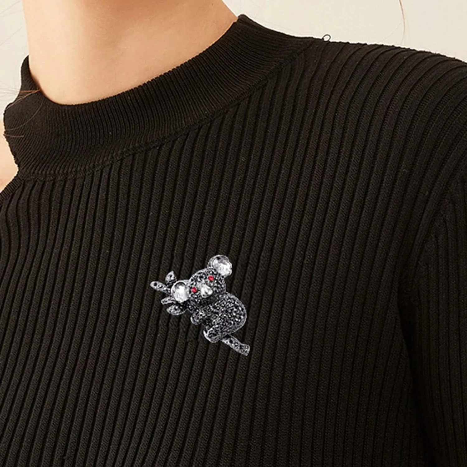 HETICA Animal Brooch for Women, Funny and Cute Flower Brooch Safety Pins Clothing Backpack Hat Decoration Enamel Pins Fashion Women Brooches and Pins Jewelry