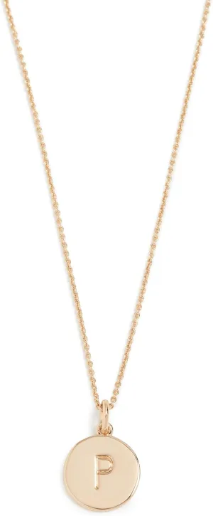 kate spade new york "Kate Spade Pendants" "P" Pendant Necklace, 18"