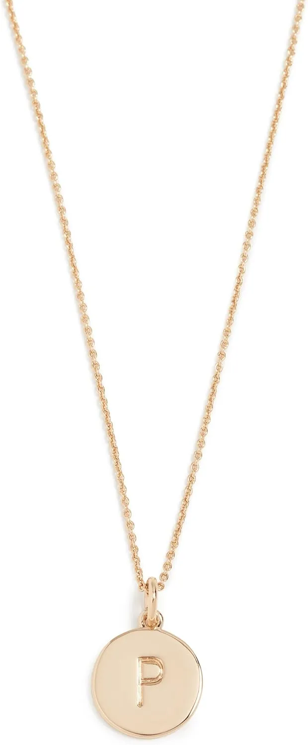 kate spade new york "Kate Spade Pendants" "P" Pendant Necklace, 18"
