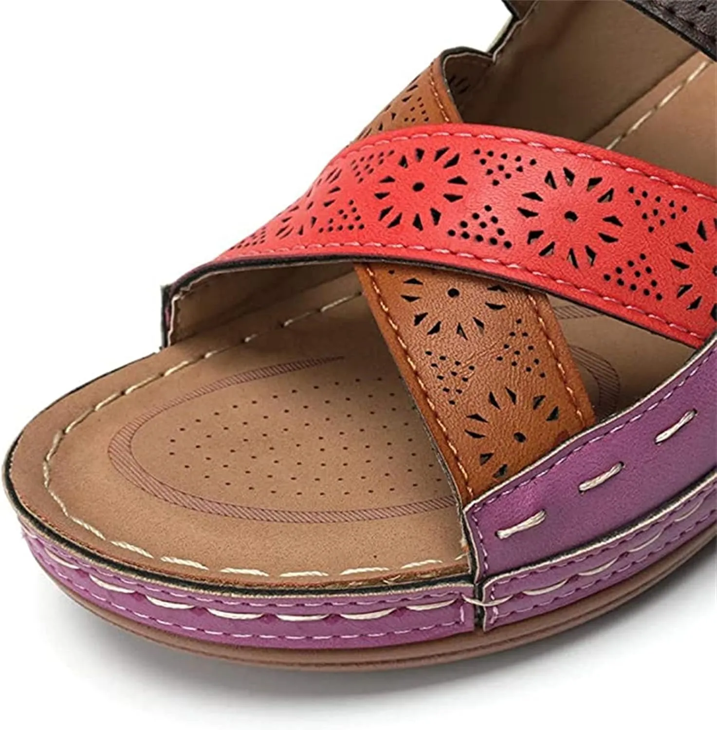 Ladmiple Orthotic Dress Sandals For Women With Arch Support Fashion Comfortable Slides Slippers Orthopedic Flip Flops