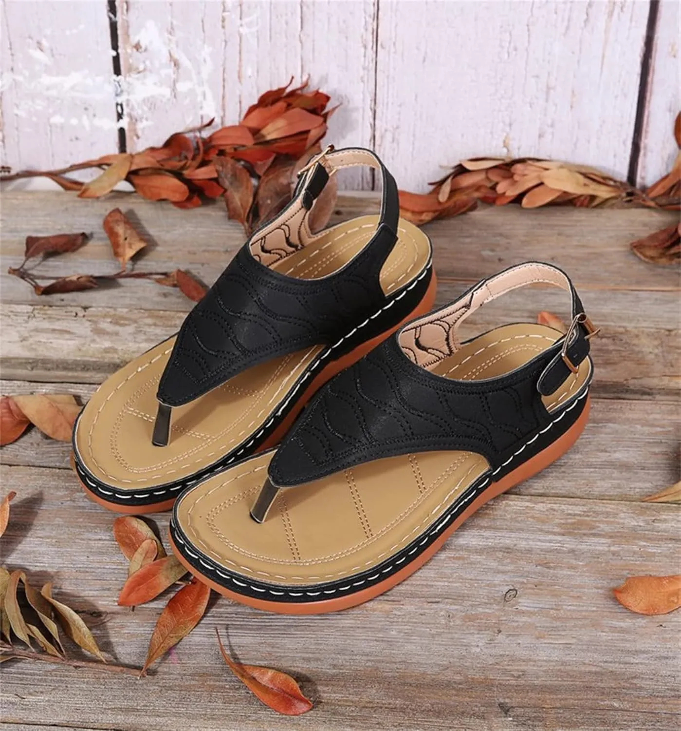 Ladmiple Orthotic Sandals For Women With Arch Support Orthopedic Flip Flops Soft Dressy Summer Beach Shoes Comfortable Slides
