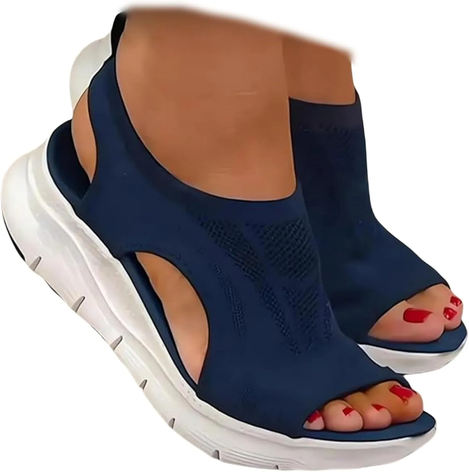 Ladmiple Sandals Women Comfortable Arch Support Orthotic Flips Flops Flat feet Orthopedic Slides Walking Beach Shoes 2025
