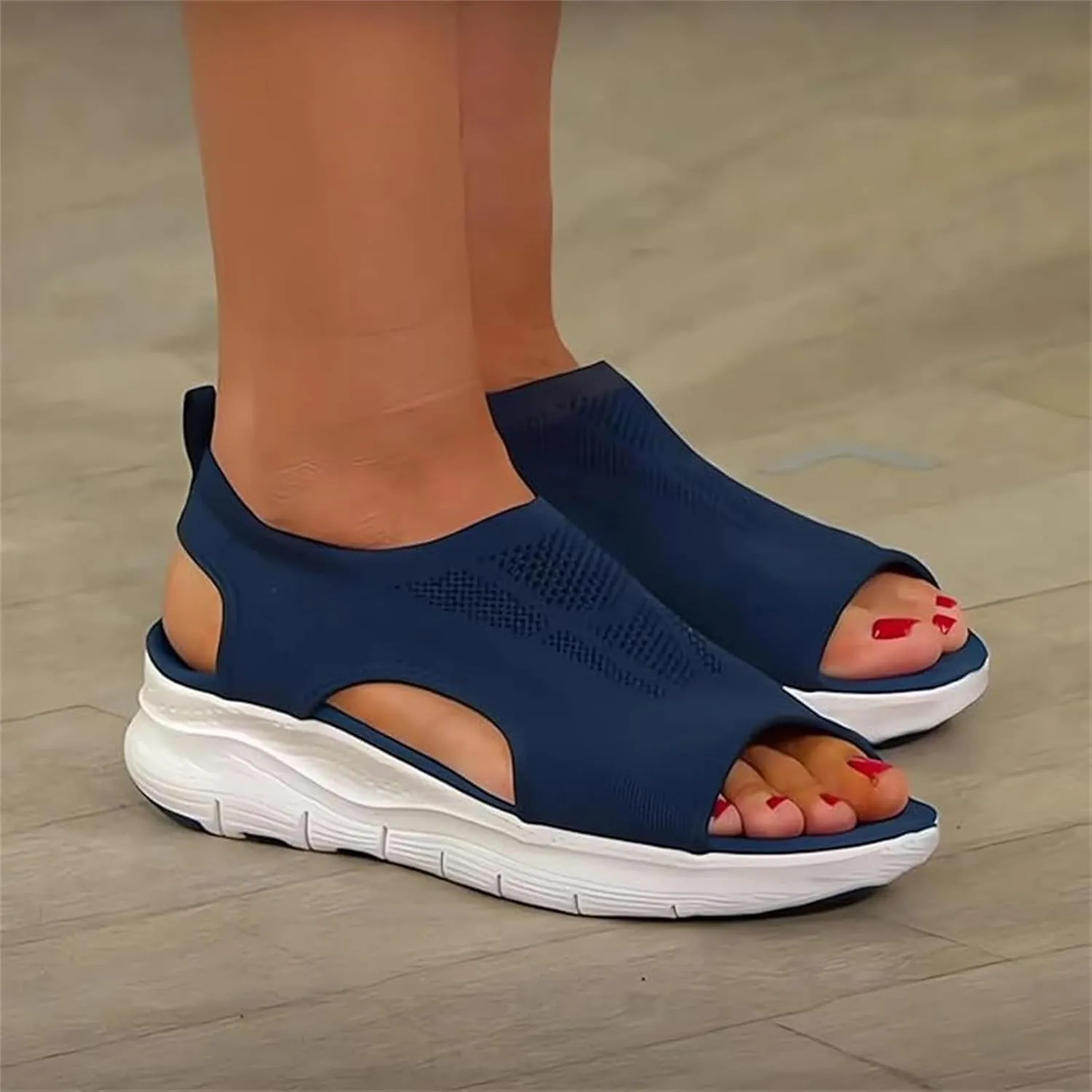 Ladmiple Sandals Women Comfortable Arch Support Orthotic Flips Flops Flat feet Orthopedic Slides Walking Beach Shoes 2025