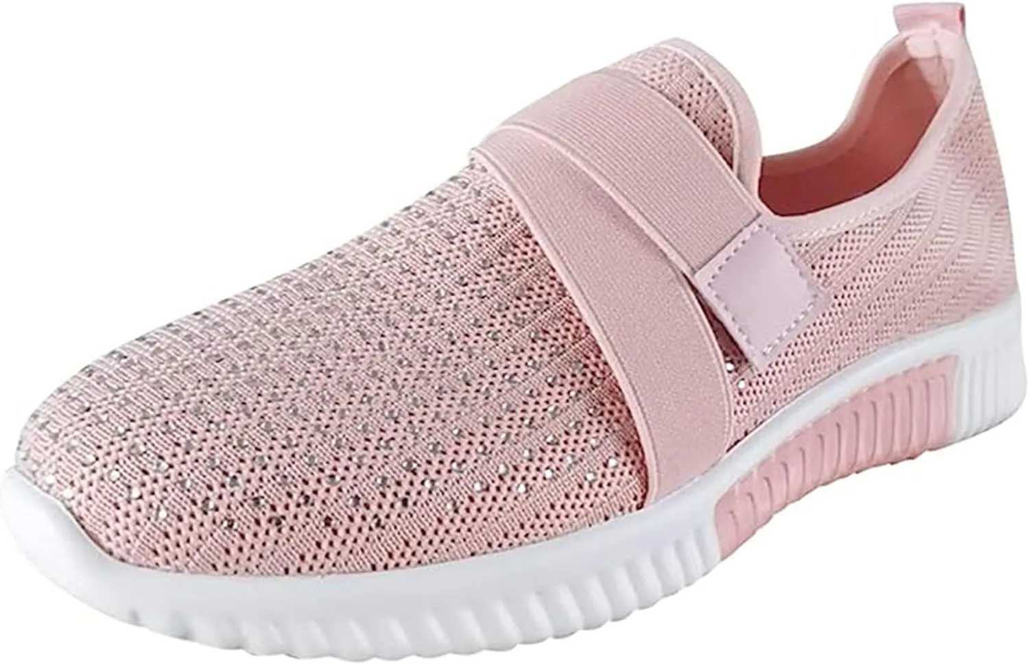 Ladmiple Womens Tennis Shoes Running Fashion Sport Gym Jogging Walking Fitness Sneakers Non Slip Slip On Athletic Shoes