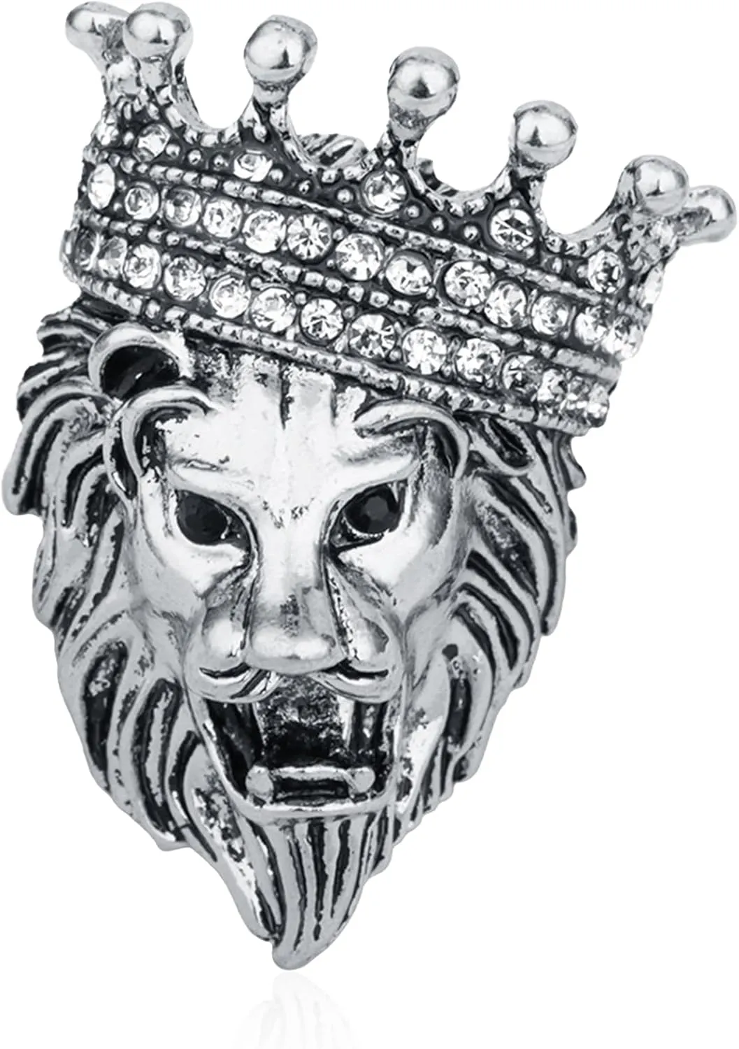 Lion Vintage Men Brooch Pins for Suits Pin Women Brooch Pin Animal Lapel Pin Safety Pin Punk Suit Tie Pin Husband Boyfriend for Valentine's Day Anniversary Birthday Gifts