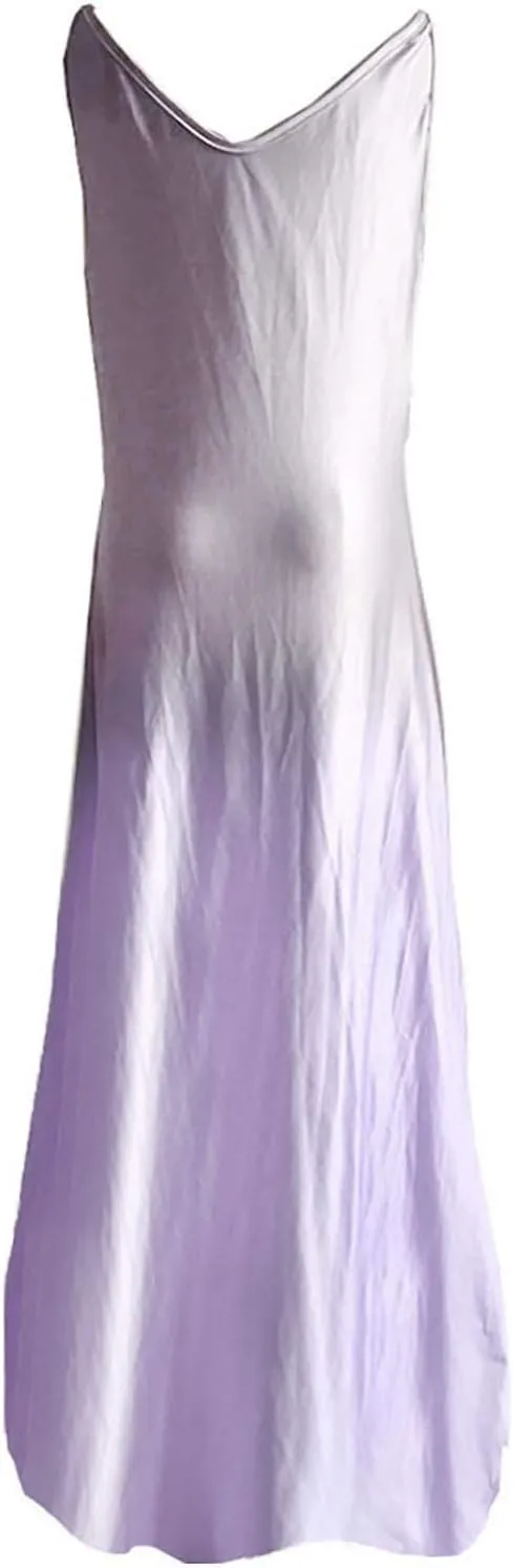 Long Dress Camisole Casual V Neck Women's 2024 Tank Maxi Print Sleeveless Dress Womens Casual Wrap Dresses