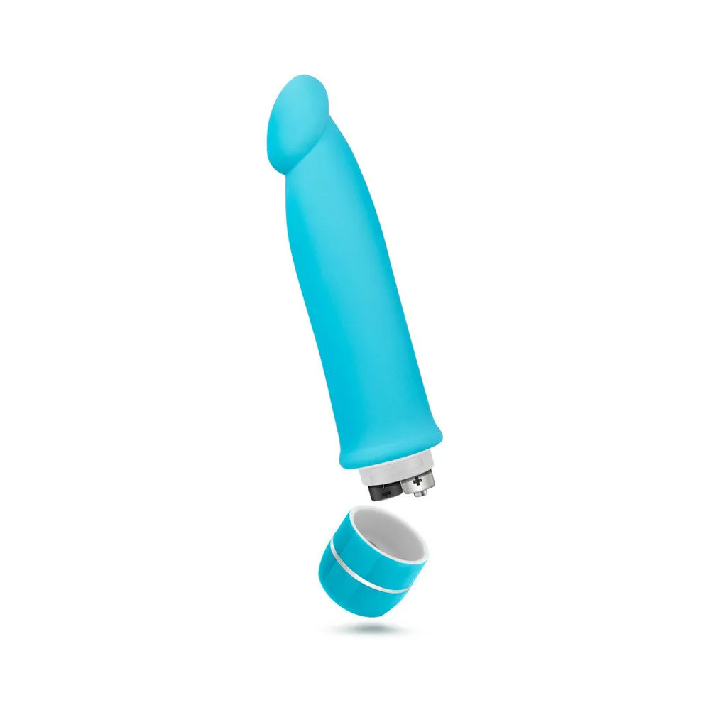 Luxe Purity Silicone Vibrator Blue