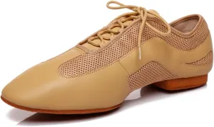 Men's Ballroom Dance Shoes for Latin Salsa Waltz Tango with Standard Block Low Heel