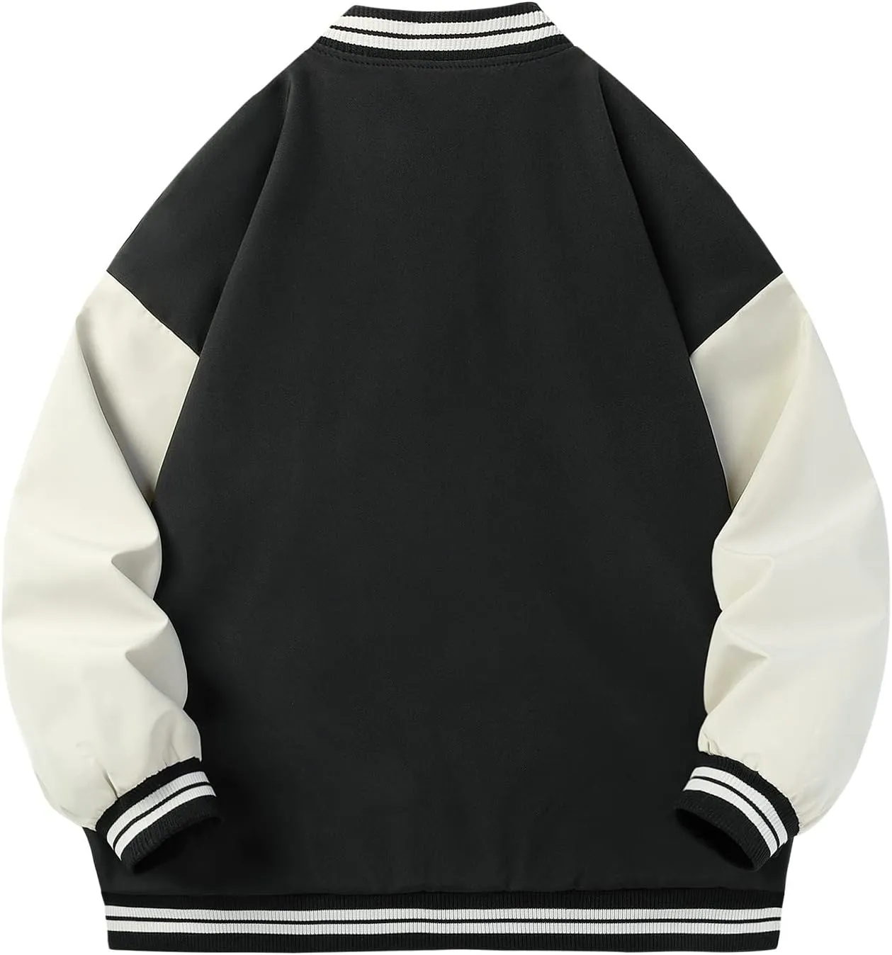Men's Bomber Jacket Lightweight Casual Fashion Spring Fall Windbreaker Zip Up Coat with Pocket