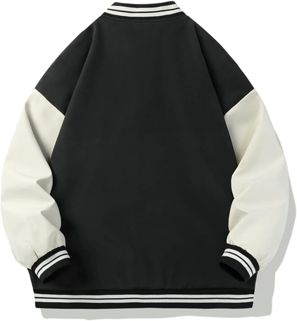 Men's Bomber Jacket Lightweight Casual Fashion Spring Fall Windbreaker Zip Up Coat with Pocket