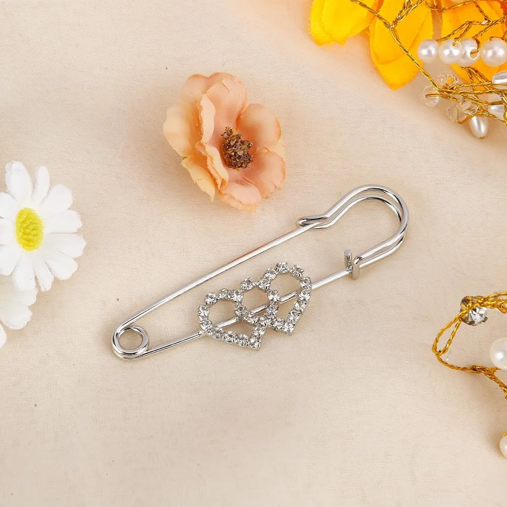 Rhinestone Brooch Pins,Safety Pins for Clothes,Brooch Pins for Women,Pins for Bags,Decorative Pins