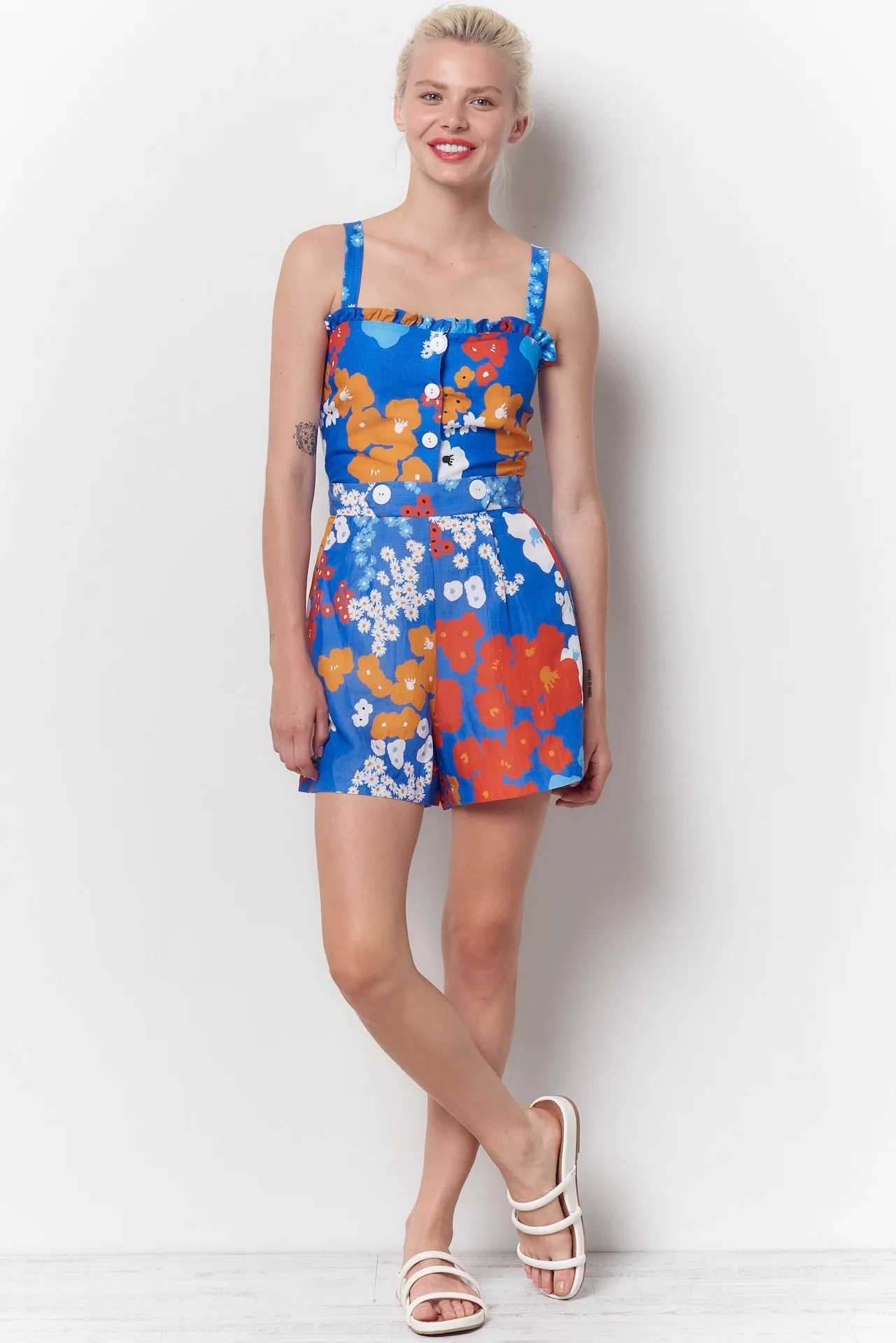 RUTH Tank Top - Flower Power