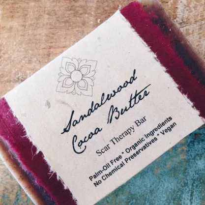 Sandalwood Cocoa Butter Scar Therapy Bar