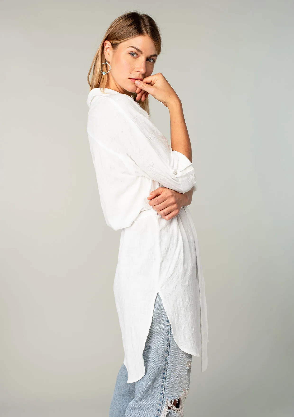 Scenic Route Button Up Tunic