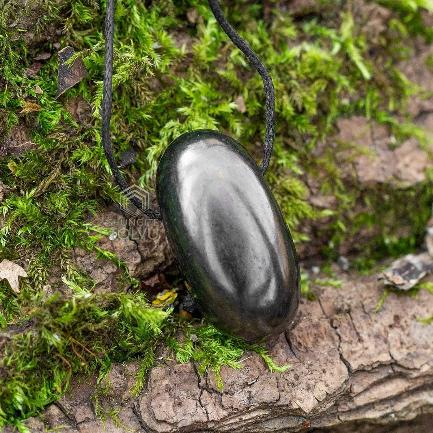 Shungite Pendants - Various Geometric Shapes - Authentic Stone - Certified
