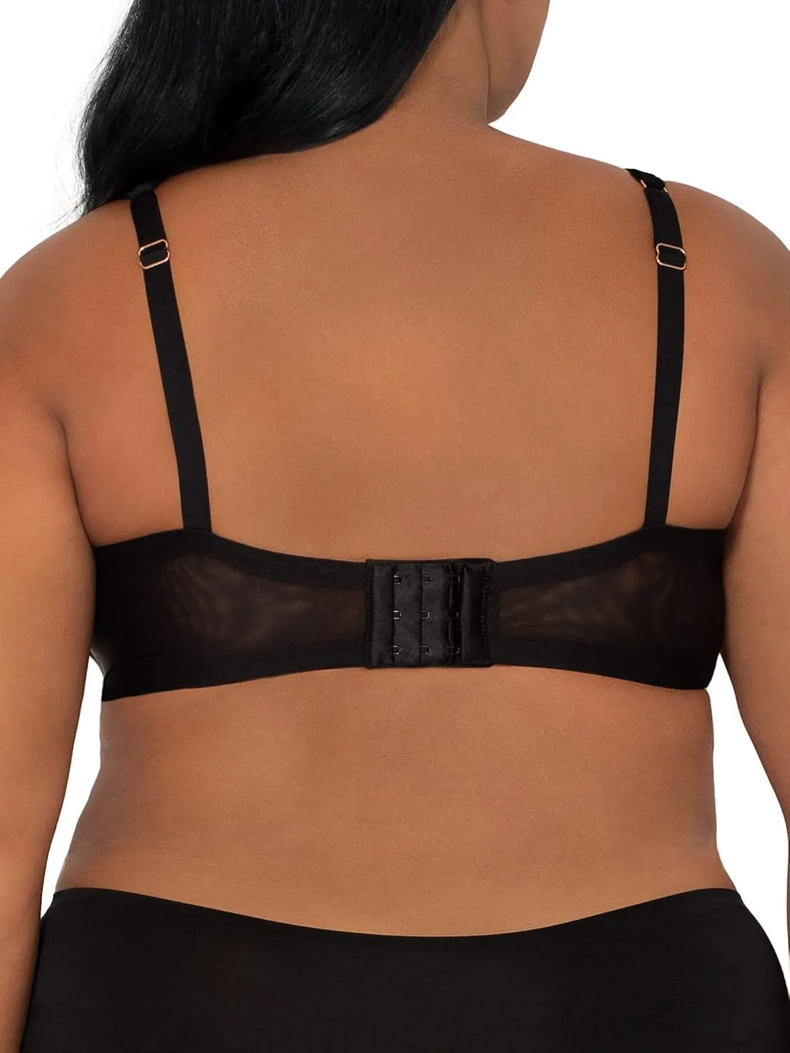 Smart & Sexy Women's Plunge Bra  Mesh Design for Alluring Lift and Comfort