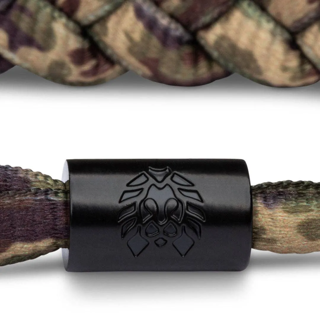 Solid Printed Bracelet: Woodland II / Medium/Large