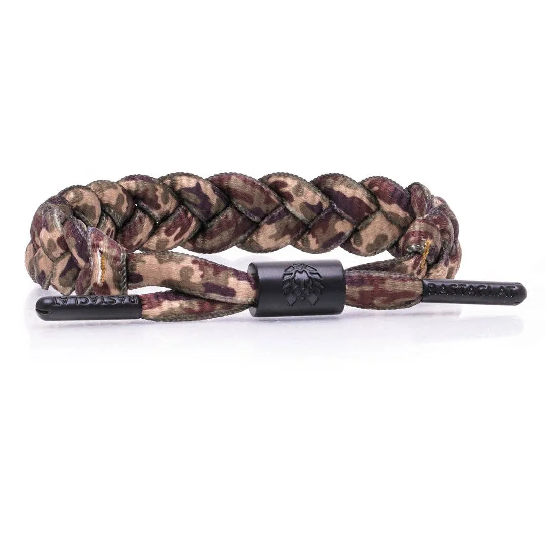 Solid Printed Bracelet: Woodland II / Medium/Large