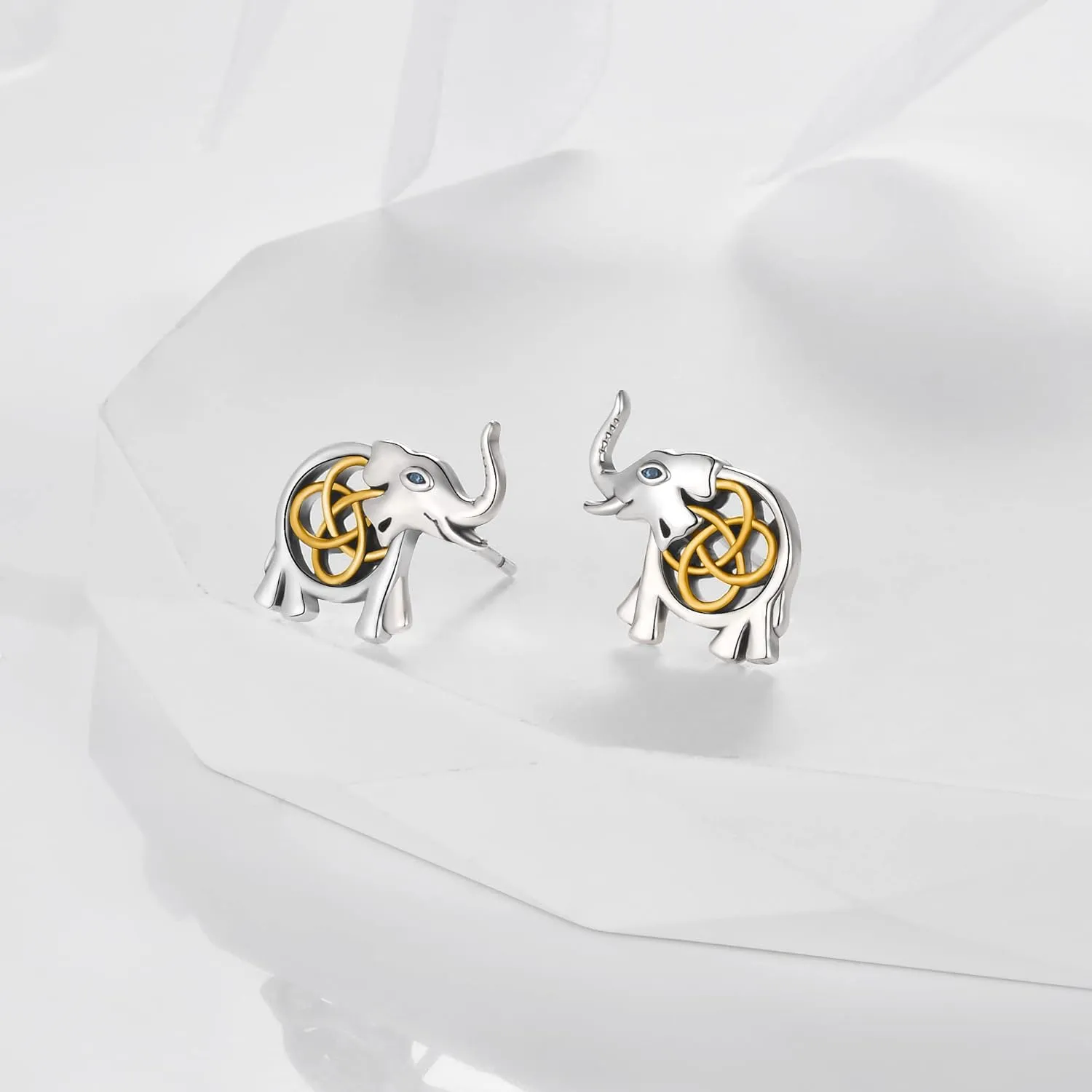 Stud Earrings 925 Sterling Silver Owl Stud Earrings Octopus Stud Earrings Fox Earrings for Women Birthday Jewelry