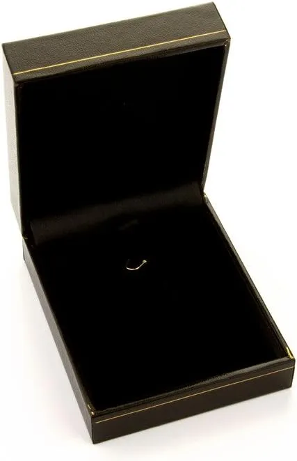 The World Jewelry Center 14k Yellow Gold Elephant Pendant with 0.9mm Cable Chain Necklace