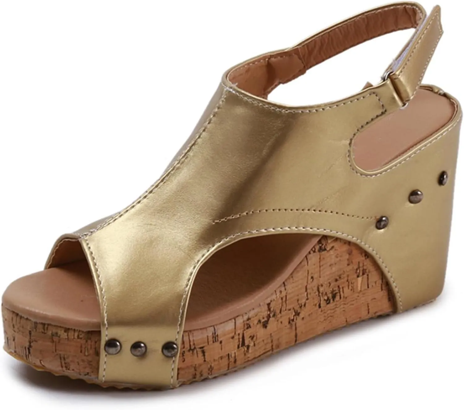 Wedge Sandals For Women Comfortable Dressy Open Toe Ankle Strap Casual Flatform Platform Sandals Slip on Summer Dress Shoes