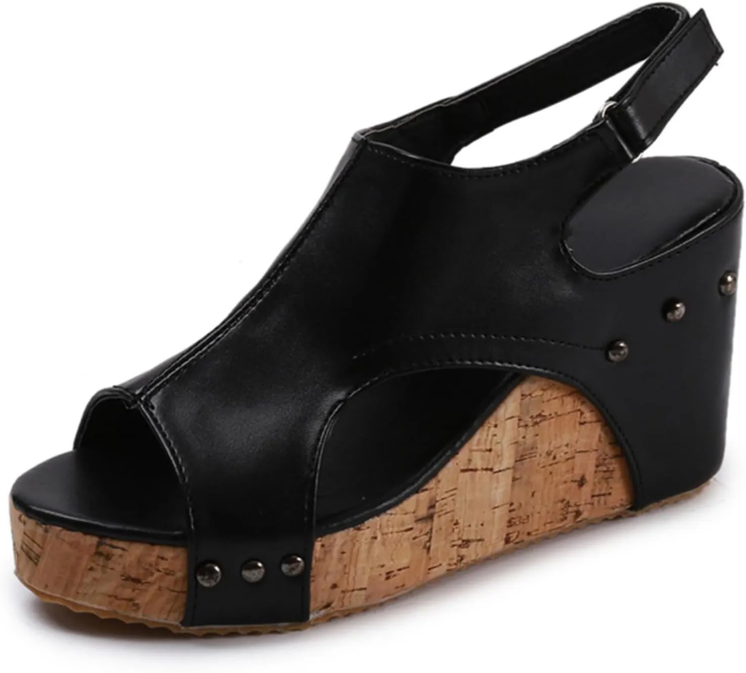 Wedge Sandals For Women Comfortable Dressy Open Toe Ankle Strap Casual Flatform Platform Sandals Slip on Summer Dress Shoes